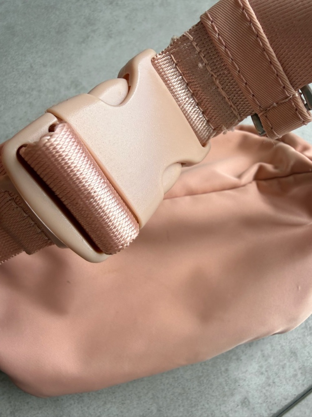 Fabletics Blush Pink Mini Belt Bag View 6